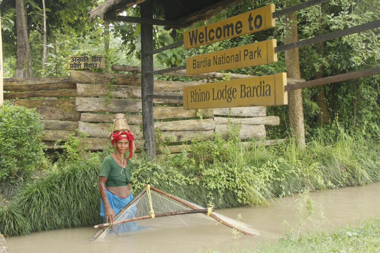 Rhino Lodge Bardia Pvt Ltd Bardiya Eksteriør bilde